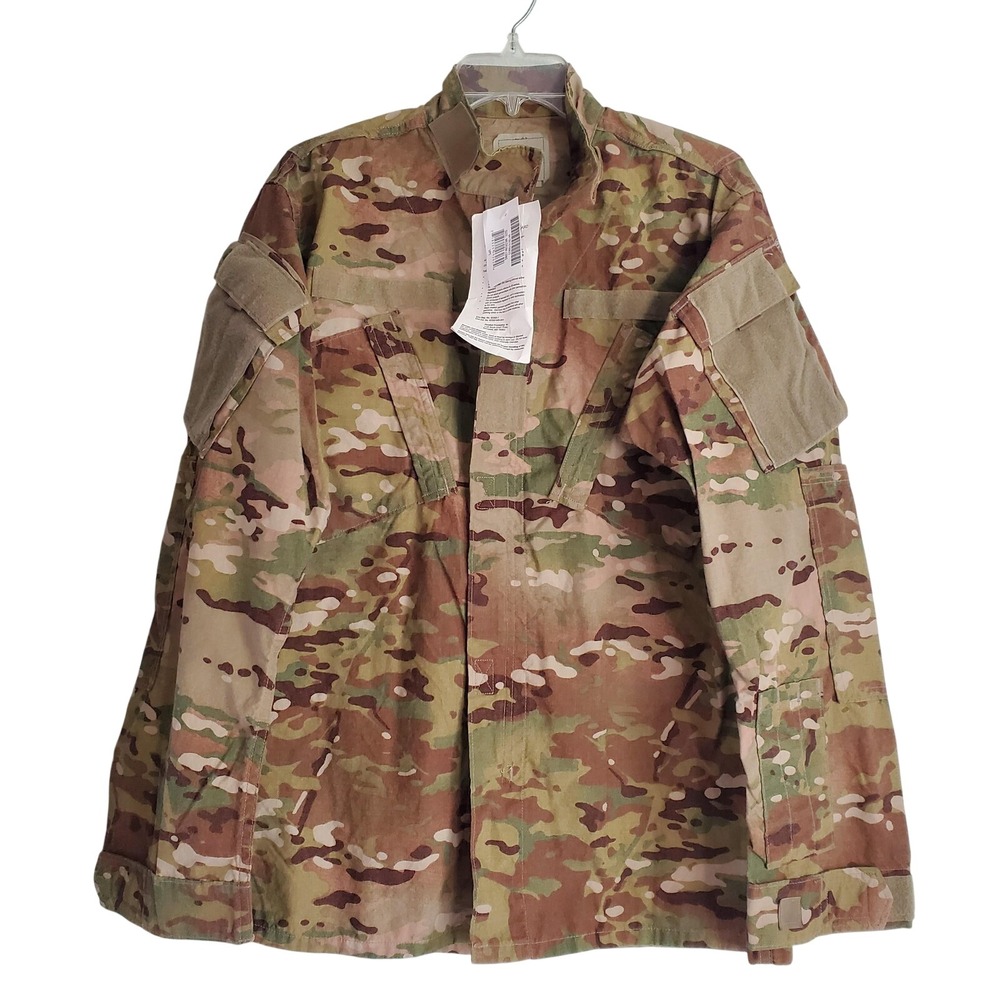 American Apparel Army Combat Uniform Jacket Mens Medium Long Multicam‎ FR OCP